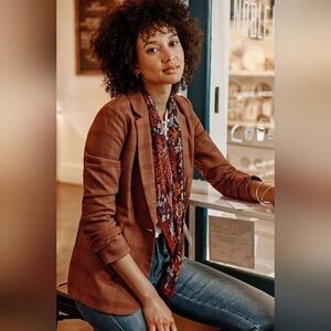 J. Jill - Mendocino Plaid Blazer - Auburn Multi